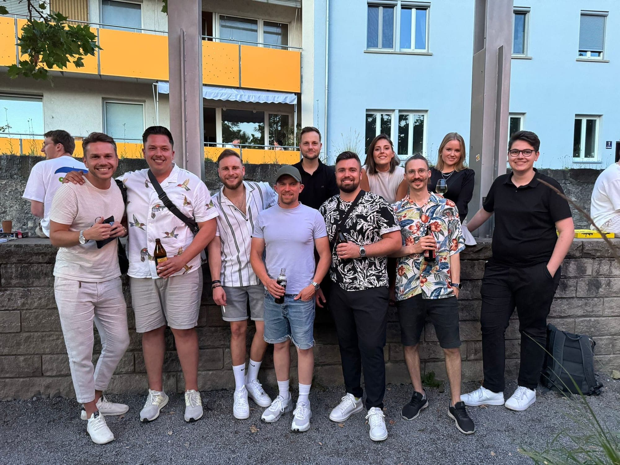 Gruppenfoto der Mastermind-Runde