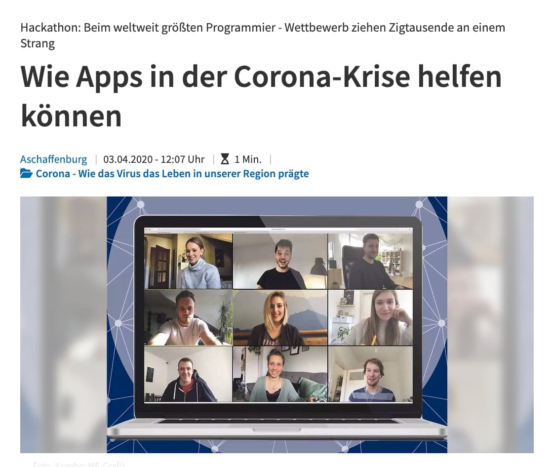 kleinstark-Website: Apps in der Corona-Krise helfen