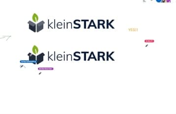 Entstehungsprozess des kleinstark-Logos