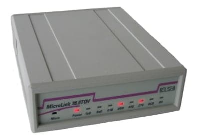Analoges Modem MicroLink 28.8TQV aus den 1990er-Jahren